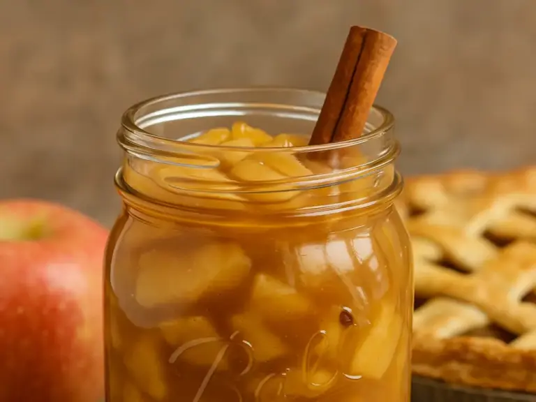 Apple Pie in a Jar Drink