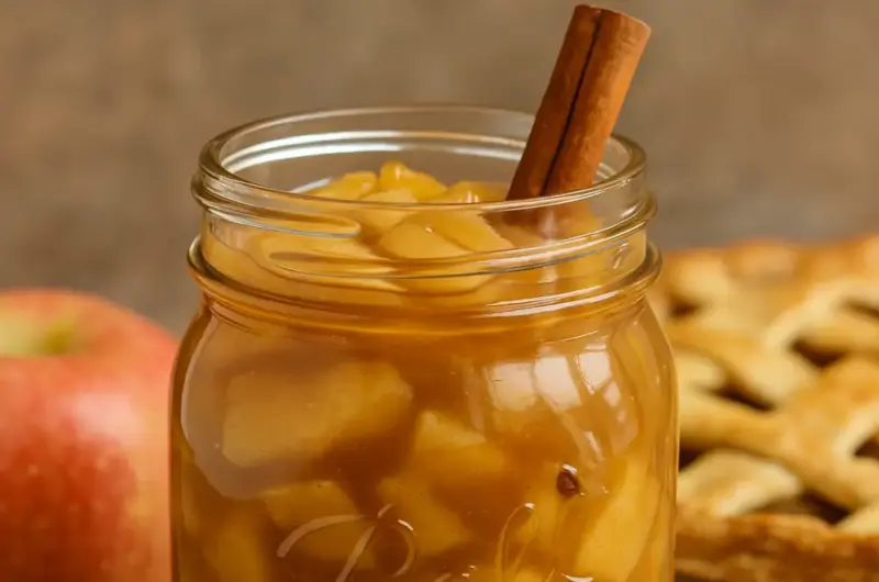 Apple Pie in a Jar Drink