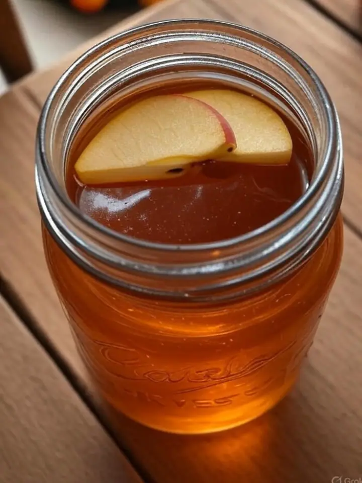 Apple Pie in a Jar Drink