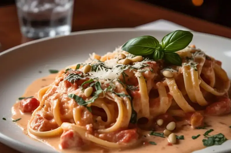 Long Squiggly Pasta