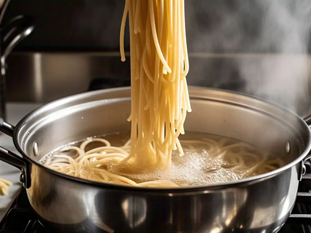 Long Squiggly Pasta